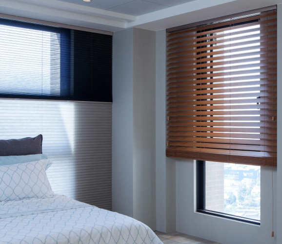 solid wood blinds